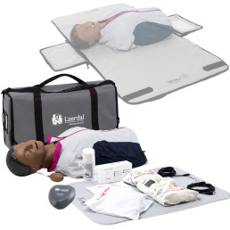Maniqui Rcp Resusci Anne Qcpr DEA AW Torso Piel Negra